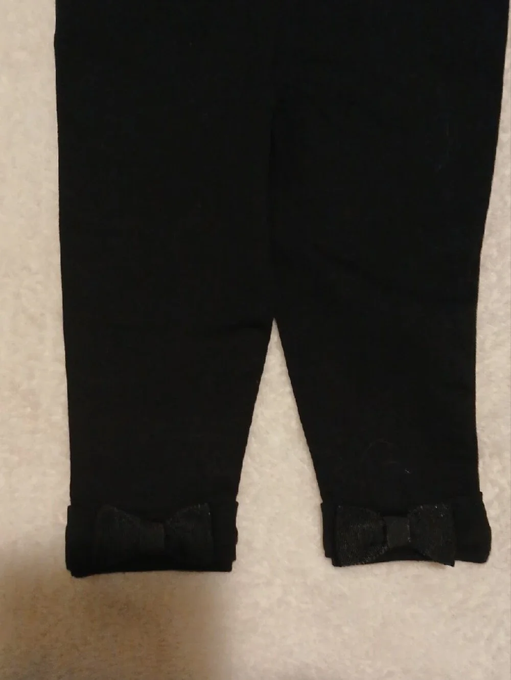 Ralph Lauren Navy Cable-Knit Cardigan with Black Leggings